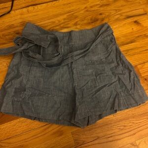 NWT JCREW chambray tie shorts *